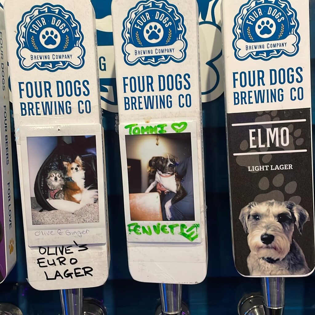 Calgary Pet Friendly Guide 8 IG: @four_dogs_brewing